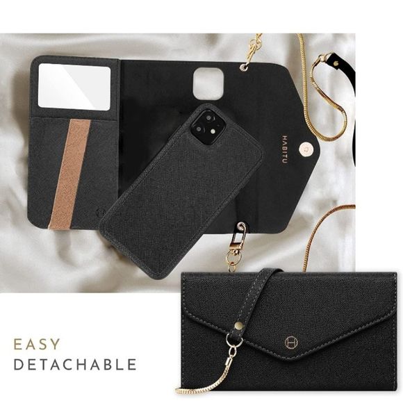 Vegan Wallet Case for iPhone XR/11 - Picture 7 of 12